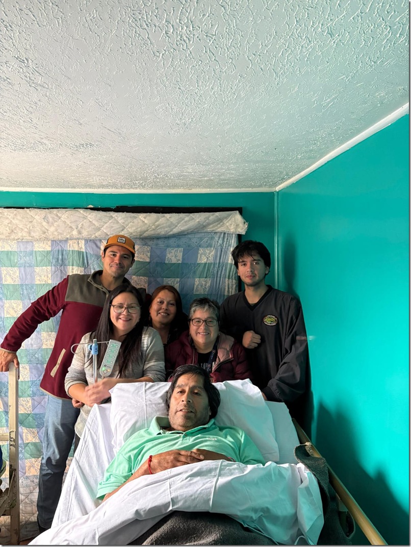 Recepcion de beneficiario y familia
