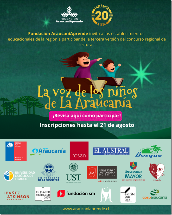 Convocatoria Concurso de Lectura 2026