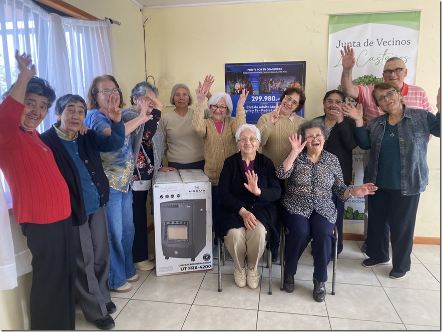 Club Adulto Mayor Alegria y Fe Padre Las Casas