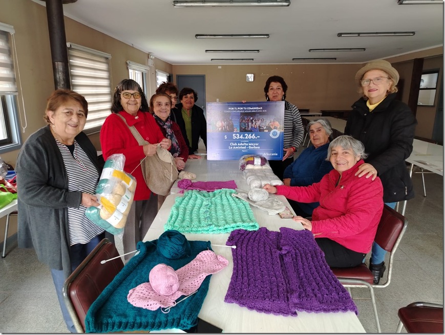 club adulto mayor Gorbea