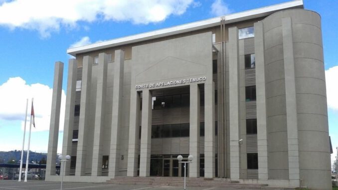 Fachada del edificio de la Corte de Apelaciones de Temuco