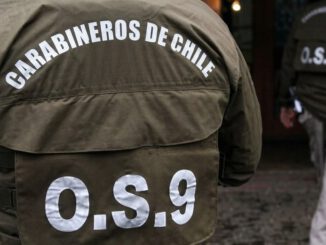 Procedimiento policial de Carabineros en la comuna de Angol tras detención de imputados.