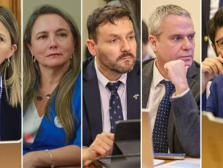 Diputados chilenos debaten en el Congreso Nacional ante la emergencia por el sistema frontal