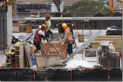 Obras de edificacion en Vina del Mar