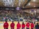 Partidos de voleibol femenino internacional en el Gimnasio Olímpico de la Universidad de La Frontera