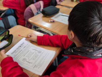 Autoridades educativas en el lanzamiento de Chile Aprende y Avanza en un colegio de La Araucanía