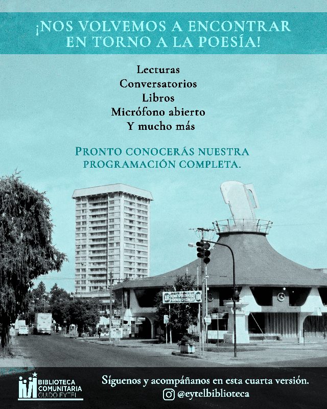 Escritores y poetas participando en un encuentro literario en el sur de Chile