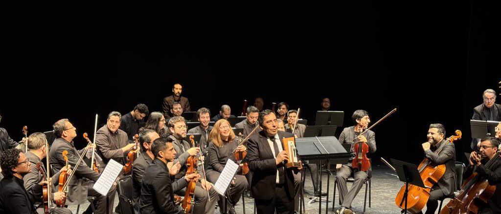 Presentación de la Orquesta Filarmónica de Temuco en el Teatro Educativo de las Artes de Panguipulli