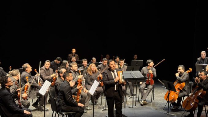 Presentación de la Orquesta Filarmónica de Temuco en el Teatro Educativo de las Artes de Panguipulli