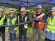 Ceremonia de inicio de obras del sistema de agua potable rural en Ñancul con autoridades y vecinos