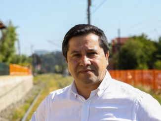 Fachada de la Municipalidad de Lautaro en la región de La Araucanía