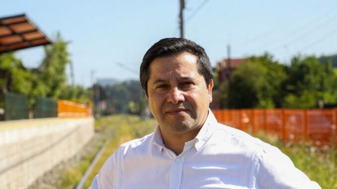 Fachada de la Municipalidad de Lautaro en la región de La Araucanía