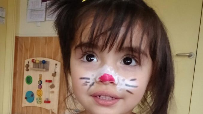 Niños y niñas participando en actividades pedagógicas lúdicas en la Sala Cuna Las Araucanas de Villarrica