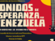 Musicos chilenos y venezolanos durante un concierto solidario en el Teatro Municipal de Temuco