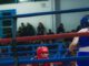 Tres boxeadores del Club Temuk.o entrenando para el Mundial Amateur WBC en México