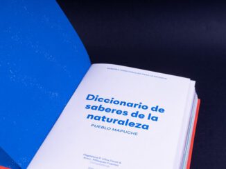 Portada y presentación del Diccionario de saberes de la naturaleza del pueblo Mapuche