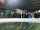 Autoridades regionales visitando la Piscicultura Coipue en La Araucanía para conocer el proceso productivo del salmón.