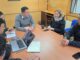 Reunion entre autoridades y dirigentes de la Linea 14 de colectivos para mejorar el transito en Temuco