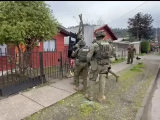 Fachada del Juzgado de Garantía de Temuco durante audiencia de formalización