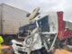 Personal de emergencia atendiendo accidente múltiple en la Ruta 5 Sur en Collipulli