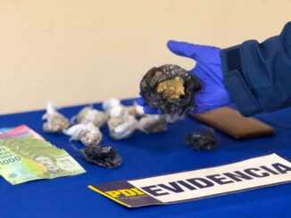Detectives de la PDI realizan procedimiento policial por microtráfico en el centro de Temuco