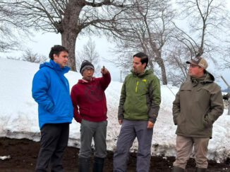 El diputado Eduardo Cretton recorre zonas nevadas de Lonquimay junto a autoridades locales para evaluar daños y necesidades