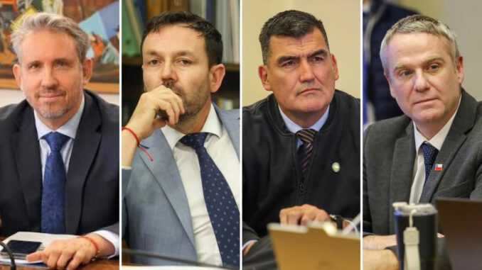 Diputados analizando cifras de desempleo en el Congreso de Chile tras reporte del INE