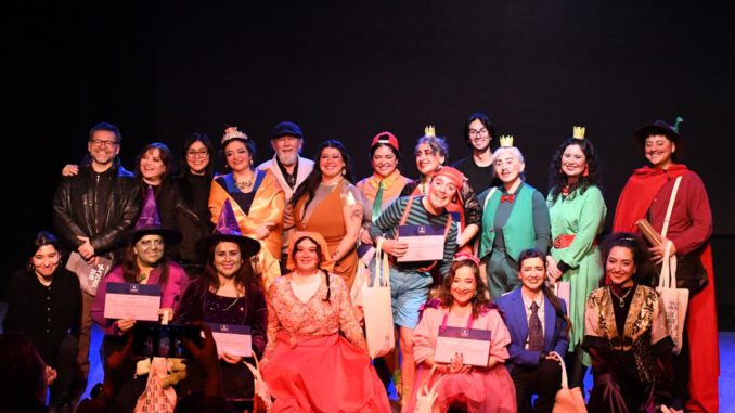Docentes participantes del taller de teatro de la Universidad de La Frontera presentan montaje infantil en sala Los Avellanos