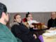 Socios y autoridades durante el almuerzo de camaradería por el 44 aniversario del Club de Discapacitados de Villarrica