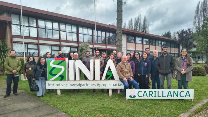 Integrantes del Comité Operativo de Biodiversidad visitan las instalaciones de INIA Carillanca en La Araucanía.