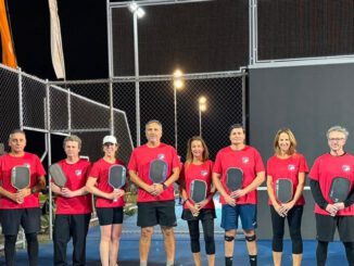 Deportistas del Team Chile de Pickleball Senior y Master en preparación para el Mundial en Da Nang
