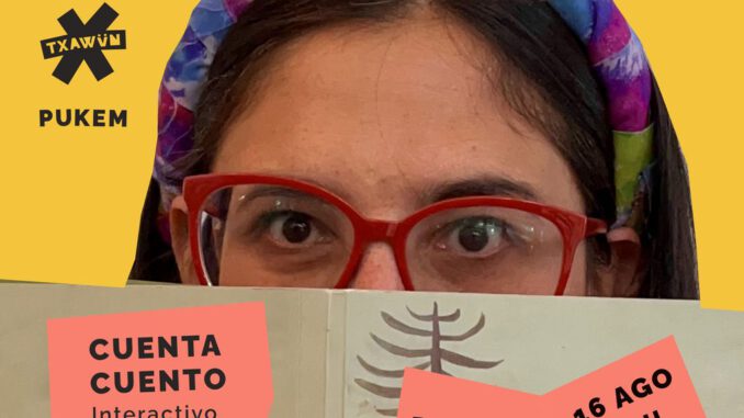 Niños participando en actividades artísticas y cuentacuentos en Espacio Txawün