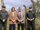 Autoridades regionales junto a funcionarios de Gendarmería en el CDP de Angol durante la implementación de la Ley Antipelotazos.