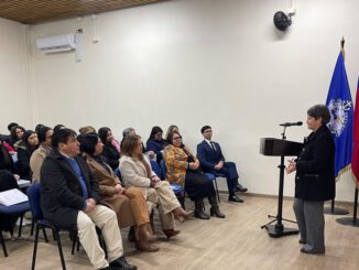 Mujeres cuidadoras participando en el programa de formación y certificación laboral en Malleco