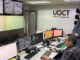 Centro de control de tránsito en La Araucanía con pantallas de monitoreo de semáforos y flujo vehicular