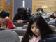Estudiantes participando en las Olimpiadas Regionales de Física en la Universidad de La Frontera