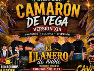 Personas disfrutando de la feria costumbrista y la extracción de camarones en Nueva Imperial