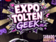 Asistentes y stands de videojuegos y cultura geek en la Expo Toltén Geek