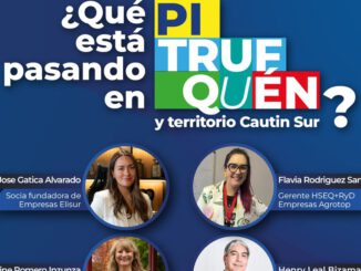 Autoridades y empresarios participando en foro de desarrollo económico en Pitrufquén