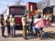Carabineros de Chile realizando controles de alcotest y narcotest a conductores de transporte público en Temuco