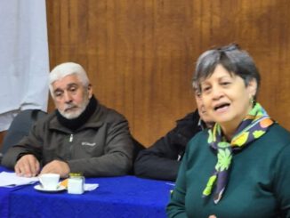 Equipos técnicos del Gobierno Regional de La Araucanía trabajando en terreno con autoridades y comunidades locales.