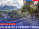 Personal del SERNAC realizando fiscalización en las instalaciones de un centro termal en La Araucanía