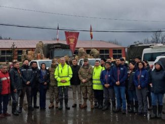 Entrega de forraje por parte de SOFO y el Ejército a agricultores afectados en Temuco