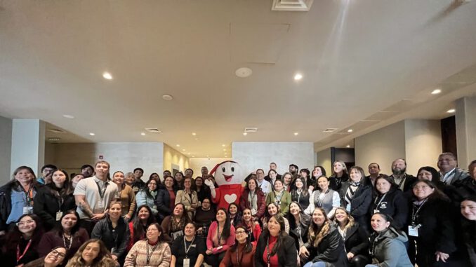 Encuentro de líderes regionales en el Instituto Teletón Temuco para promover la campaña solidaria 2026