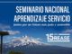 Cartel informativo del 13° Seminario Nacional de Aprendizaje Servicio Chile en Temuco