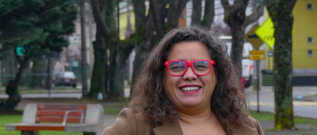Verónica Lopez-Videla candidata a la presidencia regional del Frente Amplio en La Araucanía