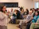 Participantes y autoridades reunidos en el primer seminario de convivencia educativa realizado en Villarrica