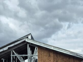 Obras de construcción de la nueva sede comunitaria para la Junta de Vecinos Villa Europa en Villarrica