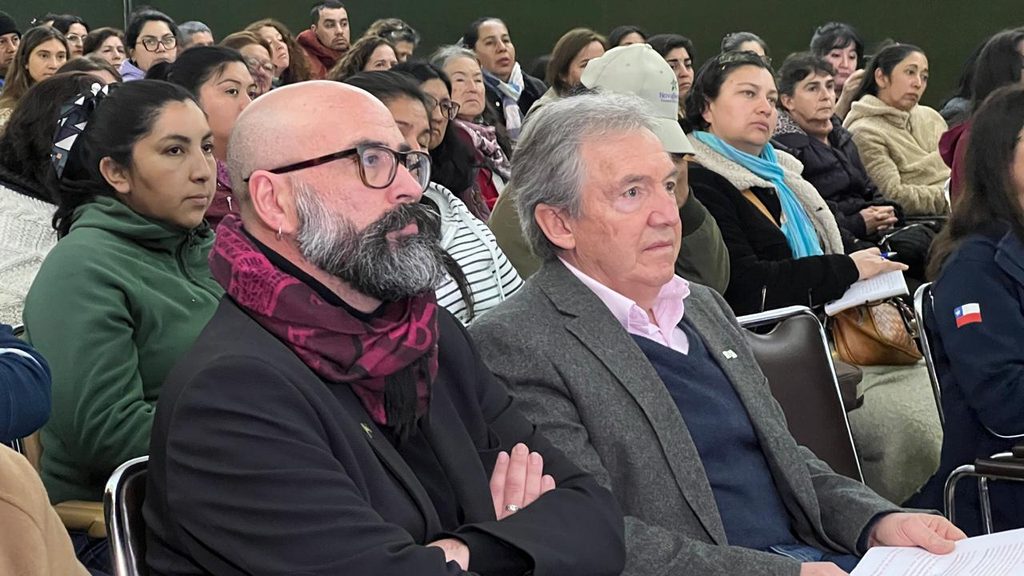 Agricultores participando en el 2do Encuentro Regional del programa TAS en INIA Carillanca La Araucanía