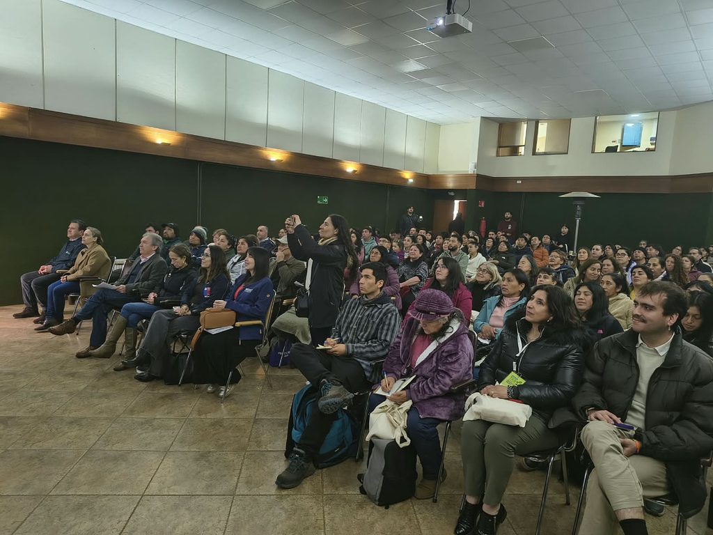 Agricultores participando en el 2do Encuentro Regional del programa TAS en INIA Carillanca La Araucanía